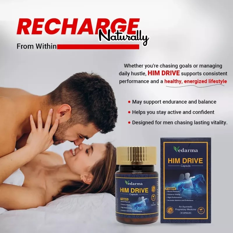 Vedarma Him Drive Capsules (30cap)