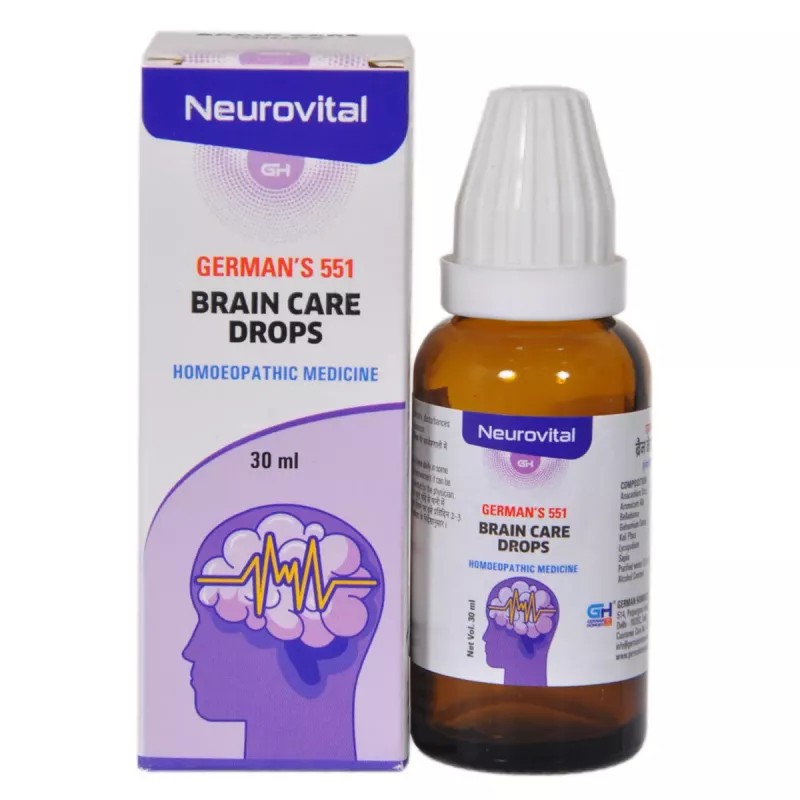 German Homeo Care & Cure Brain Care Drops 551 (30ml)