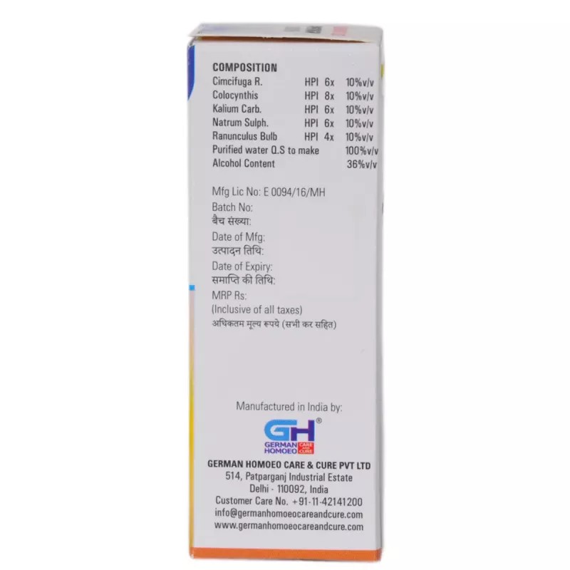 German Homeo Care & Cure Pleurisy Drops 522 (30ml)