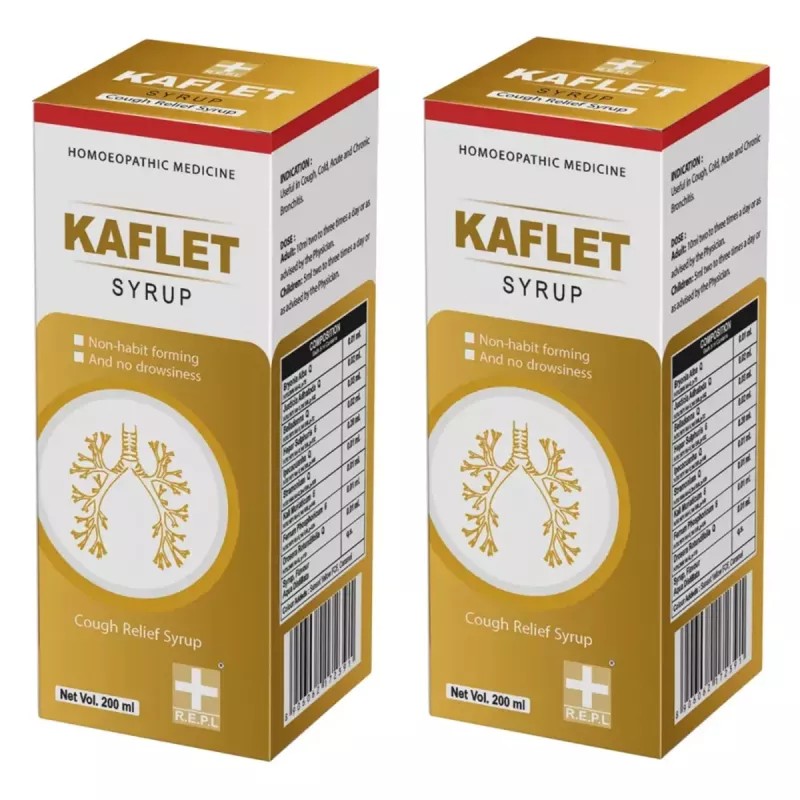 REPL Kaflet Syrup (200ml, Pack of 2)
