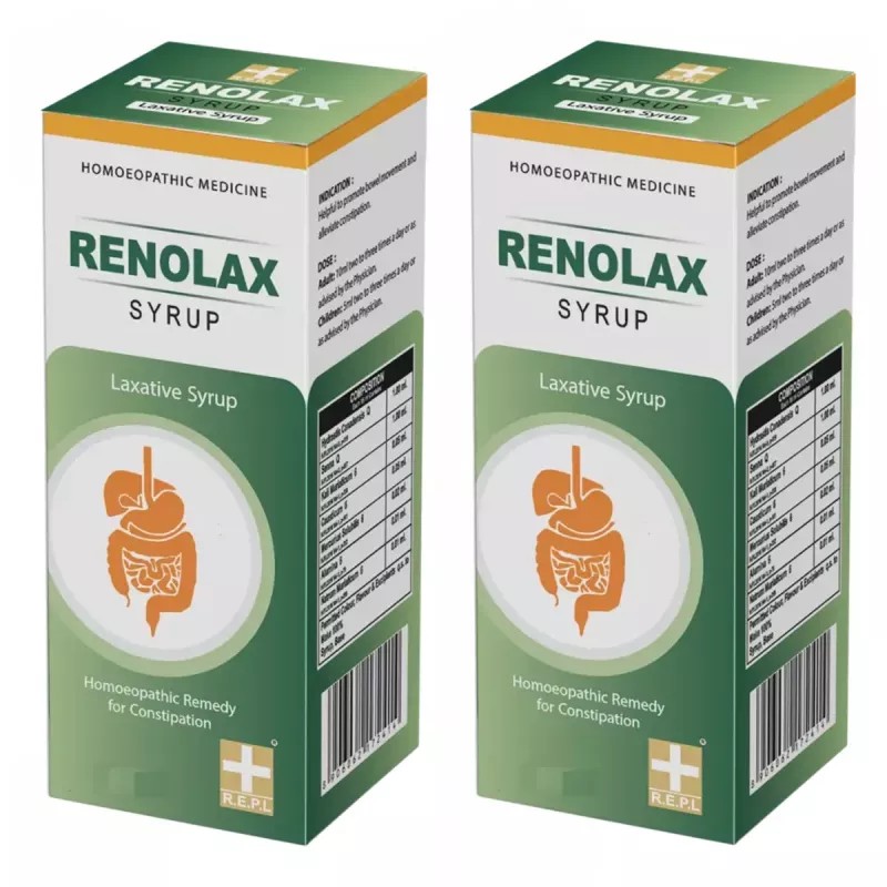 REPL Renolax Syrup (200ml, Pack of 2)