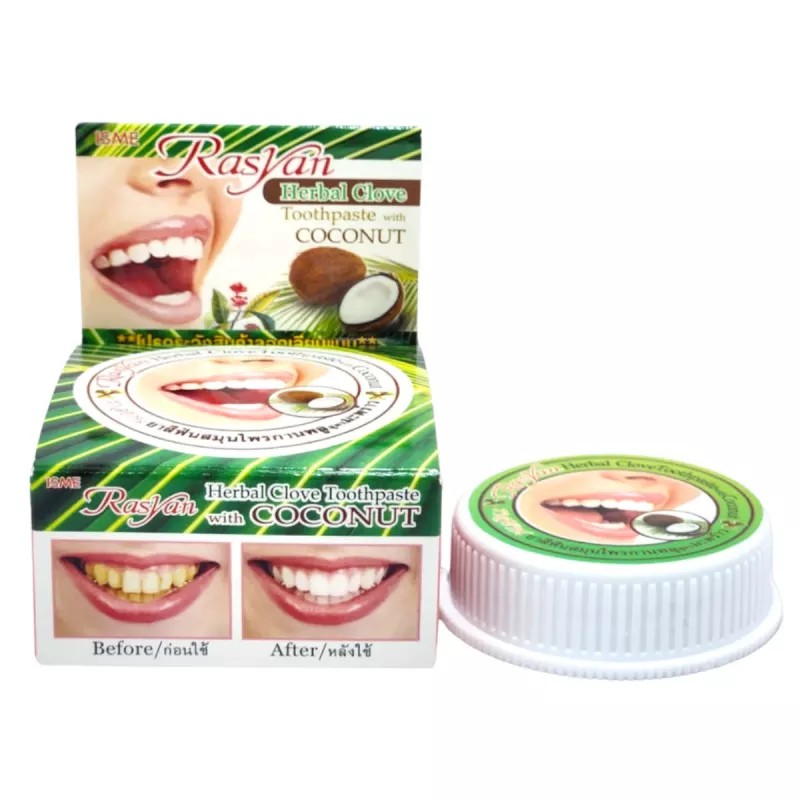 ISME Rasyan Herbal Clove Toothpaste With Coconut (25g)