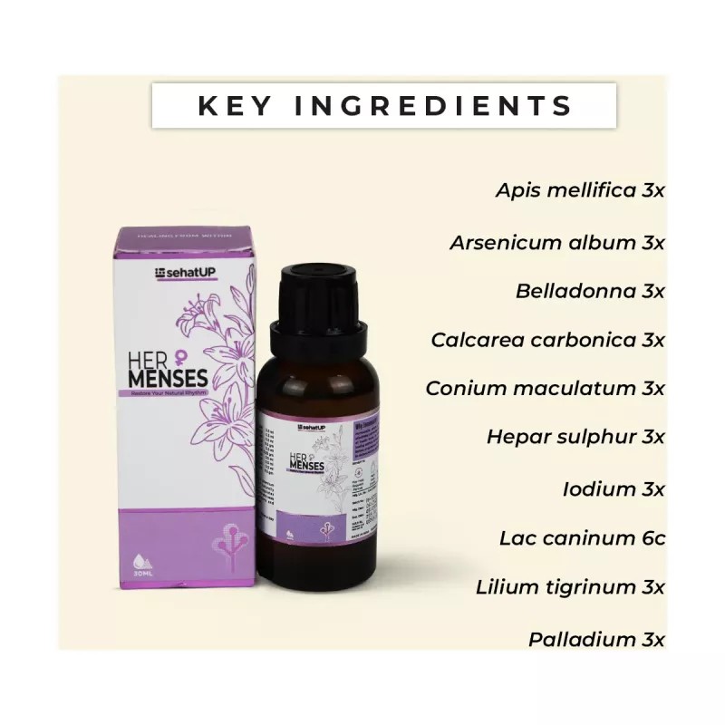 SehatUP Her Menses For Rhythmic Relief (30ml)