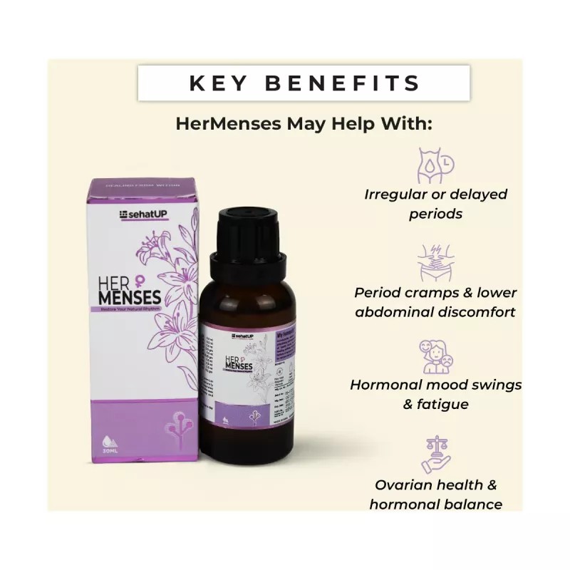 SehatUP Her Menses For Rhythmic Relief (30ml)