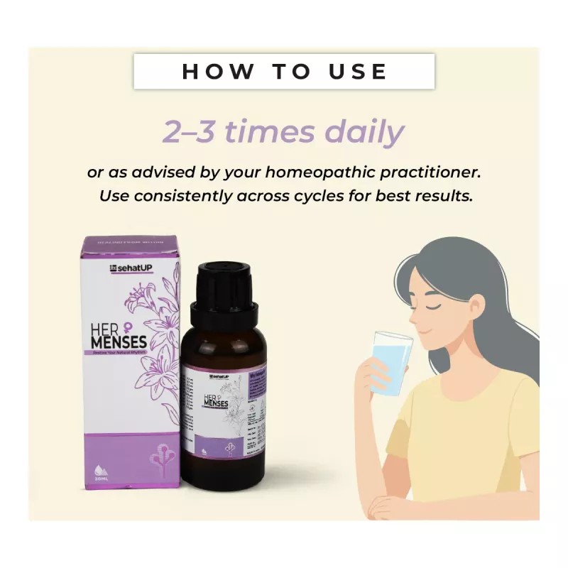 SehatUP Her Menses For Rhythmic Relief (30ml)
