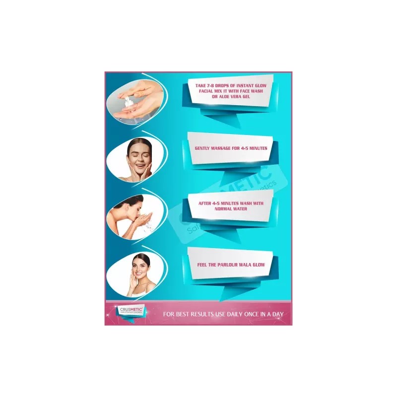 Crusmetic Instant Glow Facial (50ml)