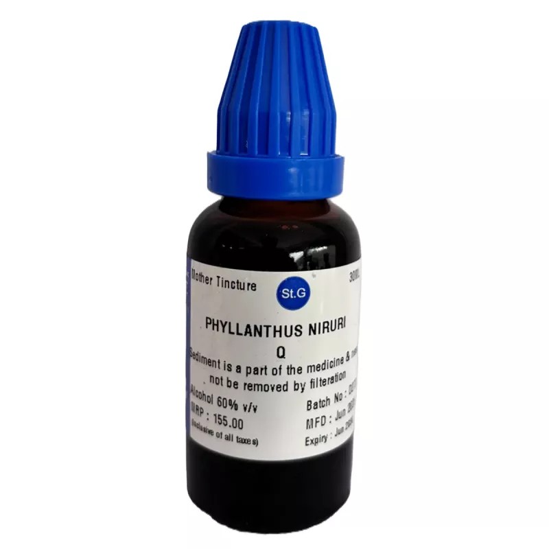 St. George Phyllanthus Niruri 1X (Q) (30ml)