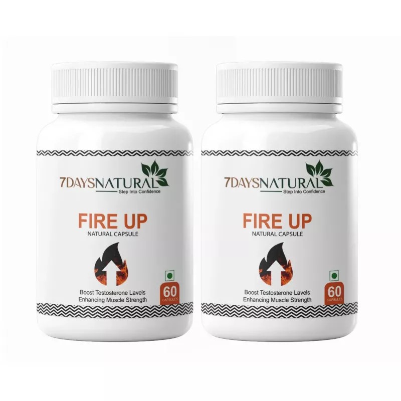 7Days Natural Fire Capsule (60cap, Pack of 2)