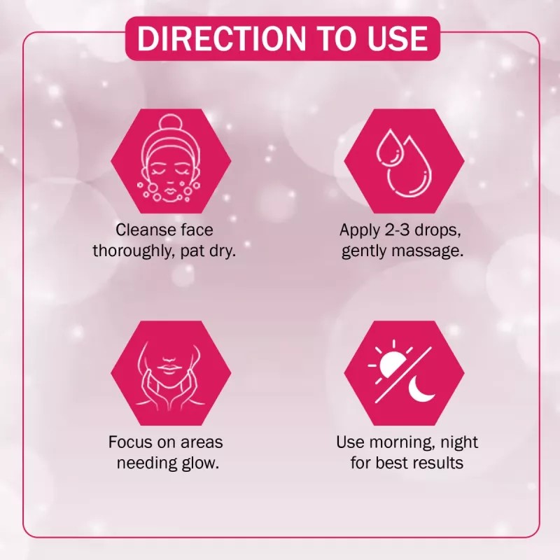 7Days Natural Face Glow Oil (30ml, Pack of 2)