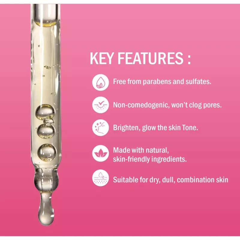 7Days Natural Face Glow Oil (30ml, Pack of 2)