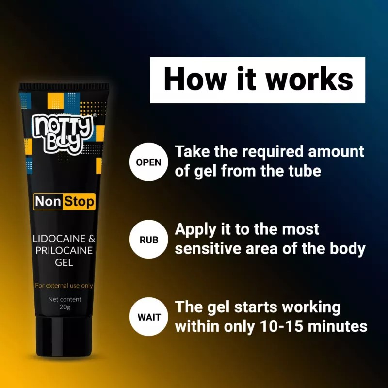 NottyBoy Delay Gel For Men (20g)