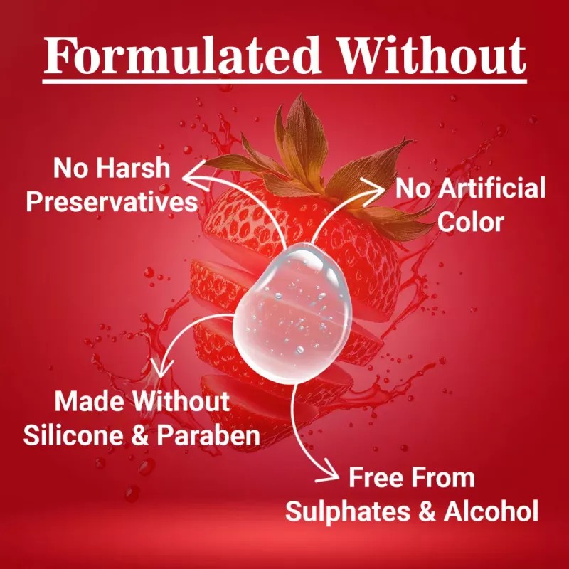 NottyBoy Slide Lubricant Gel Flavoureo Strawberry (100ml)