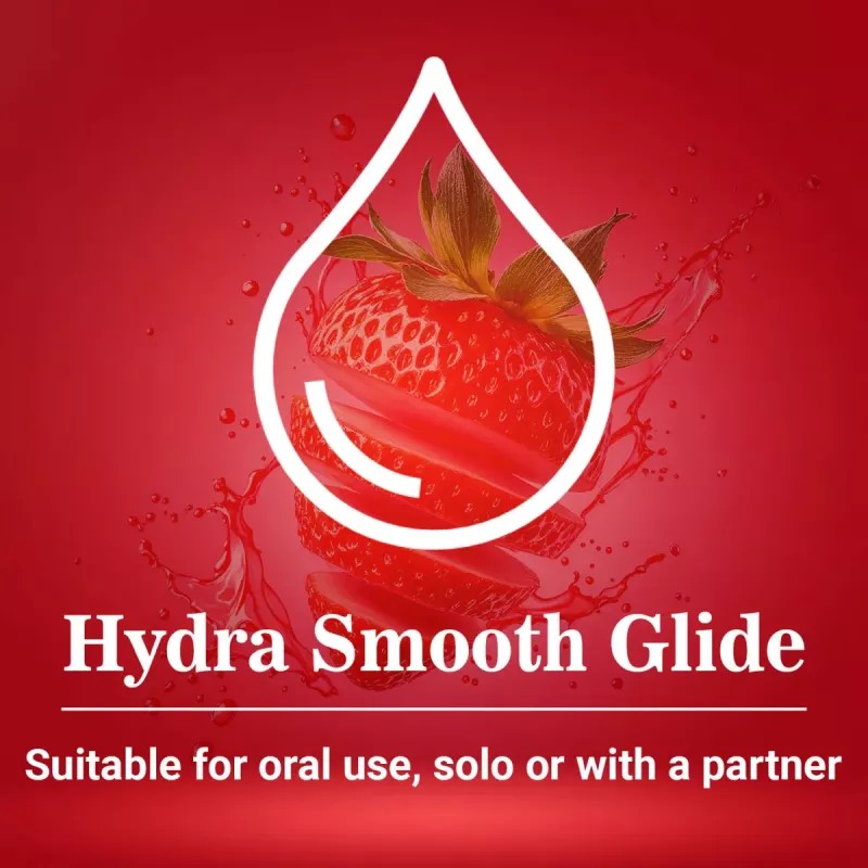 NottyBoy Slide Lubricant Gel Flavoureo Strawberry (100ml)