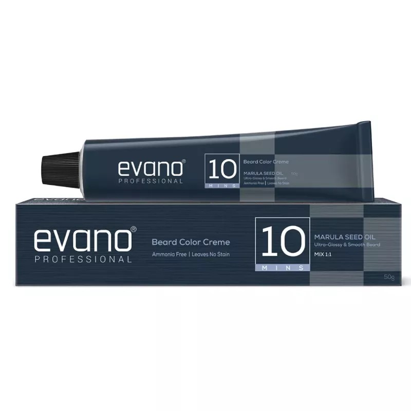 EVANO Beard Colour Creme For Men 3.0 Bark Brown (50g)