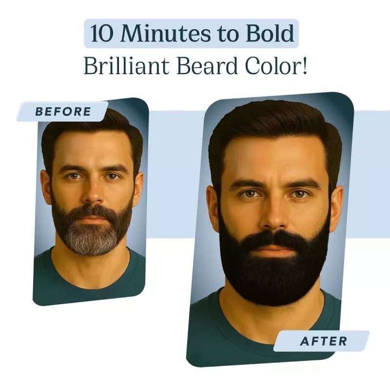 EVANO Beard Colour Creme For Men 3.0 Bark Brown (50g)