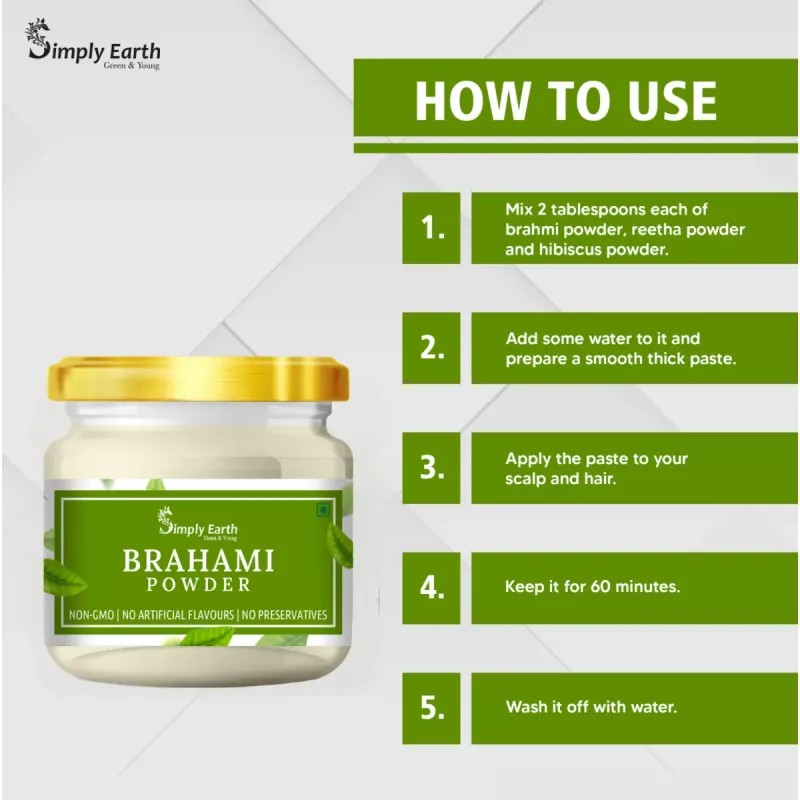Simply Earth Brahmi Powder (100g)