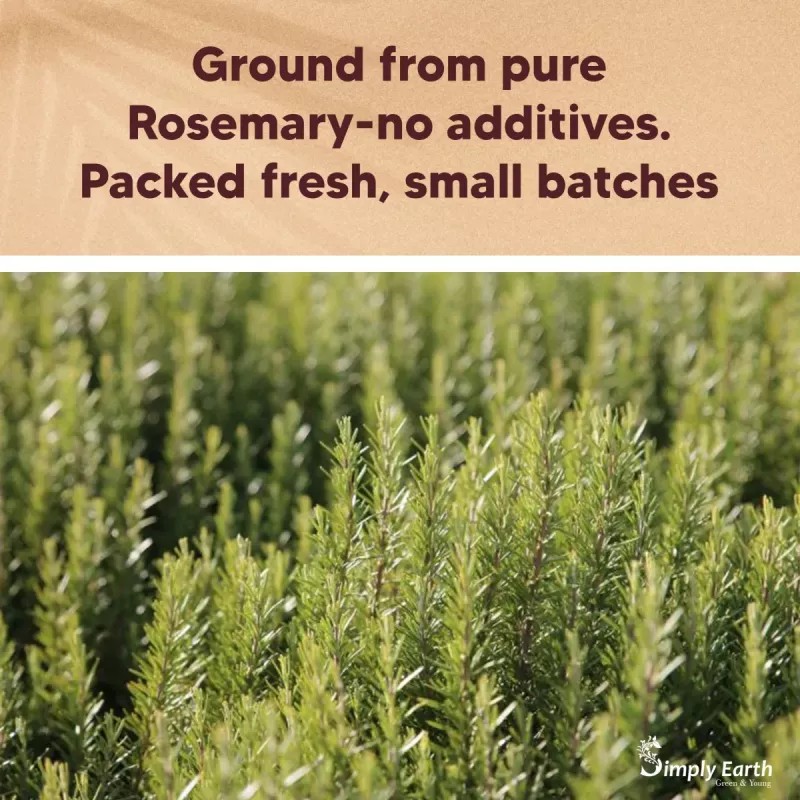 Simply Earth Rosemary Leaves Powder (100g)