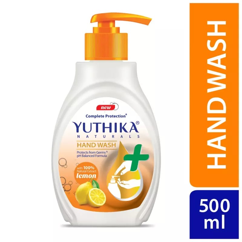 Yuthika Handwash Lemon (500ml)