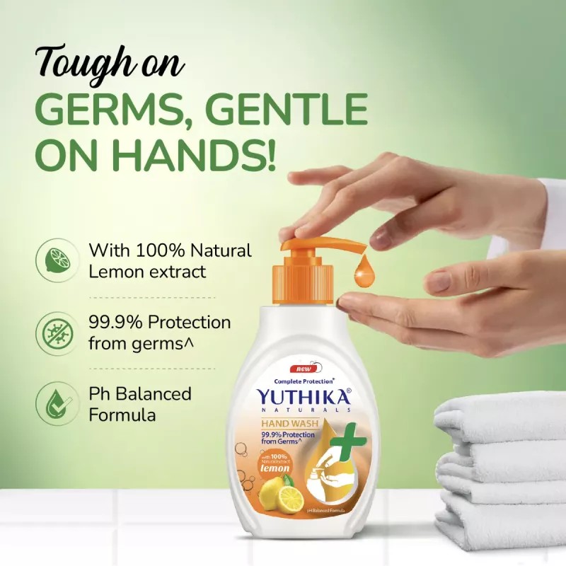 Yuthika Handwash Lemon (500ml)