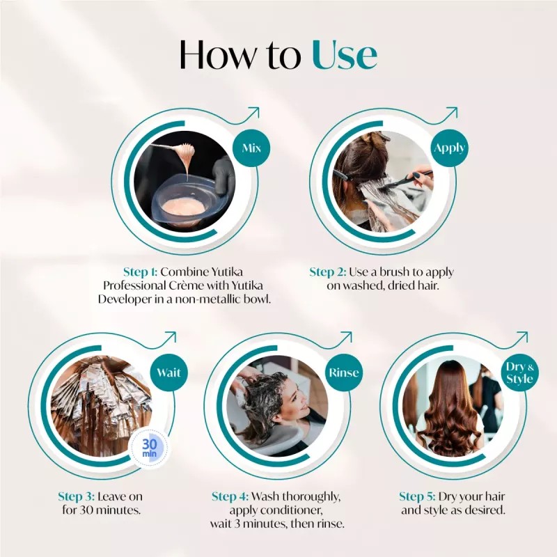 Yuthika Developer For Hair Color 40 Volume 12% (500ml)