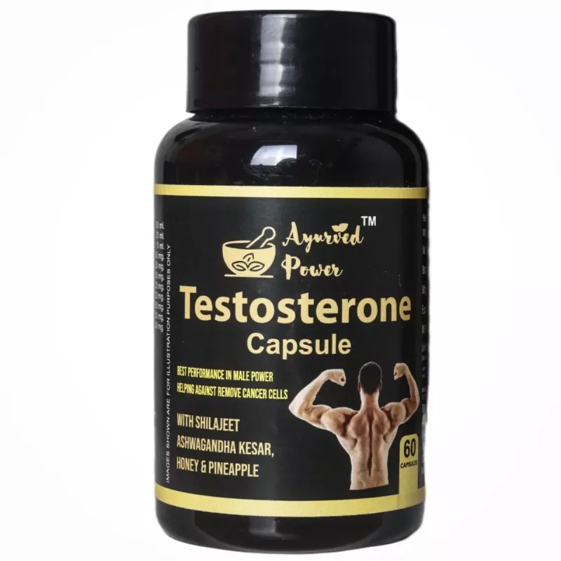 Ayurved Power Testosterone Capsule (60cap)