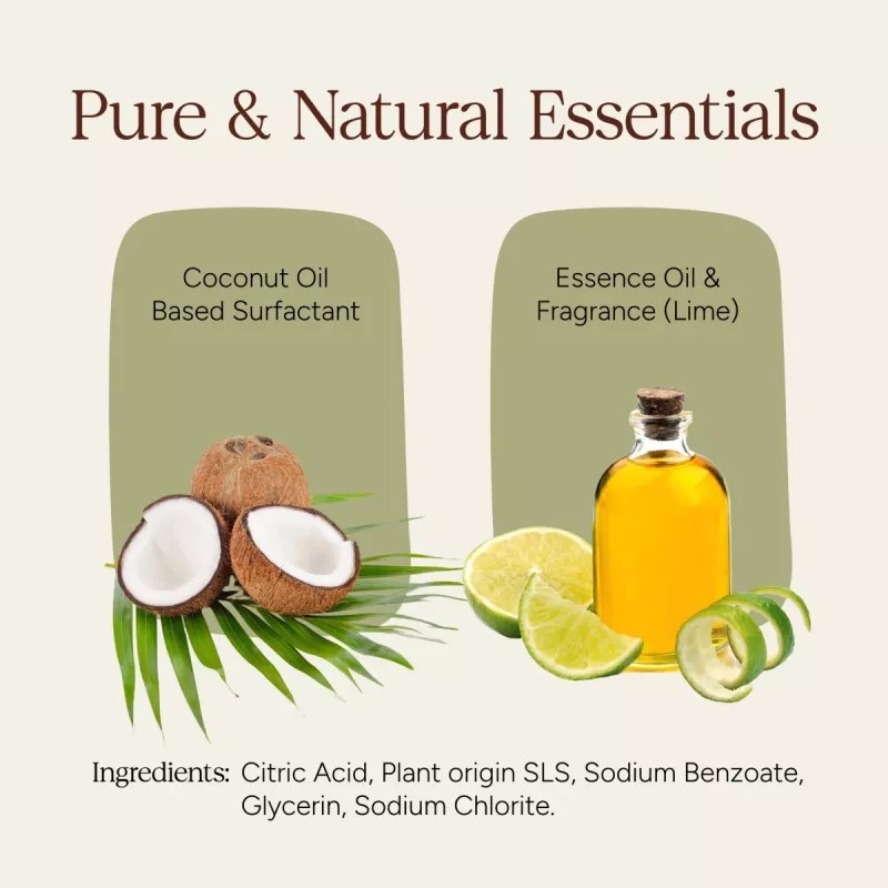 Soil Origin Lime Dishwash (Powder To Liquid) (250ml)