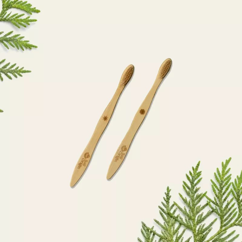 Soil Origin Ultra Soft Bamboo Toothbrush (2pcs)