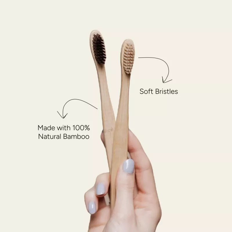 Soil Origin Ultra Soft Bamboo Toothbrush (2pcs)