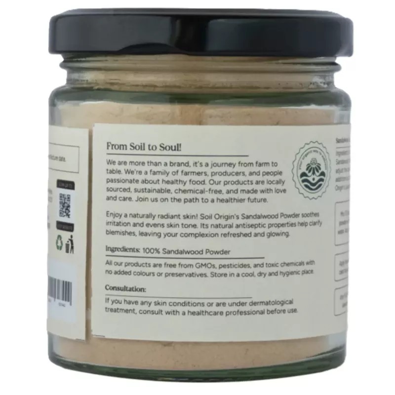 Soil Origin Sandalwood Powder (80g)