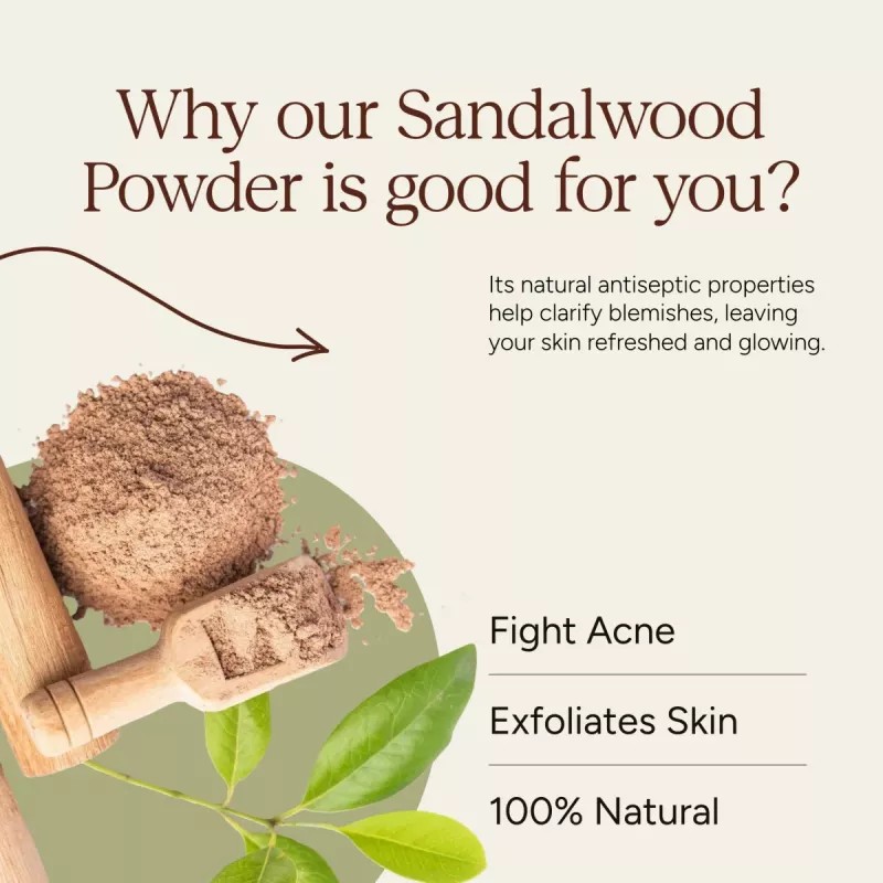 Soil Origin Sandalwood Powder (80g)