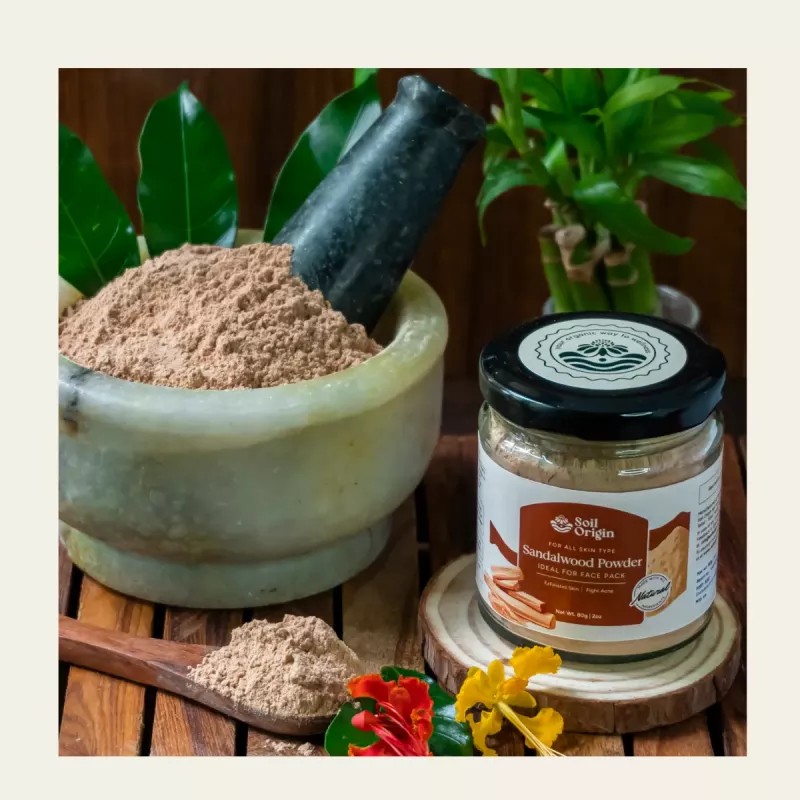 Soil Origin Sandalwood Powder (80g)