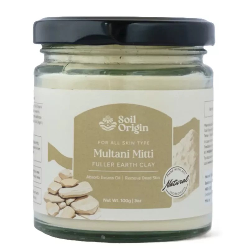 Soil Origin Multani Mitti Powder (Earth Fuller) (100g)