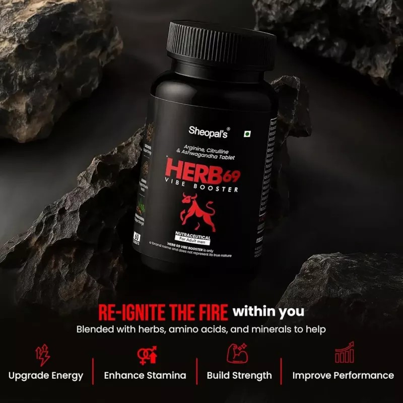 Sheopals Herb 69 Vibe Booster (60tab)