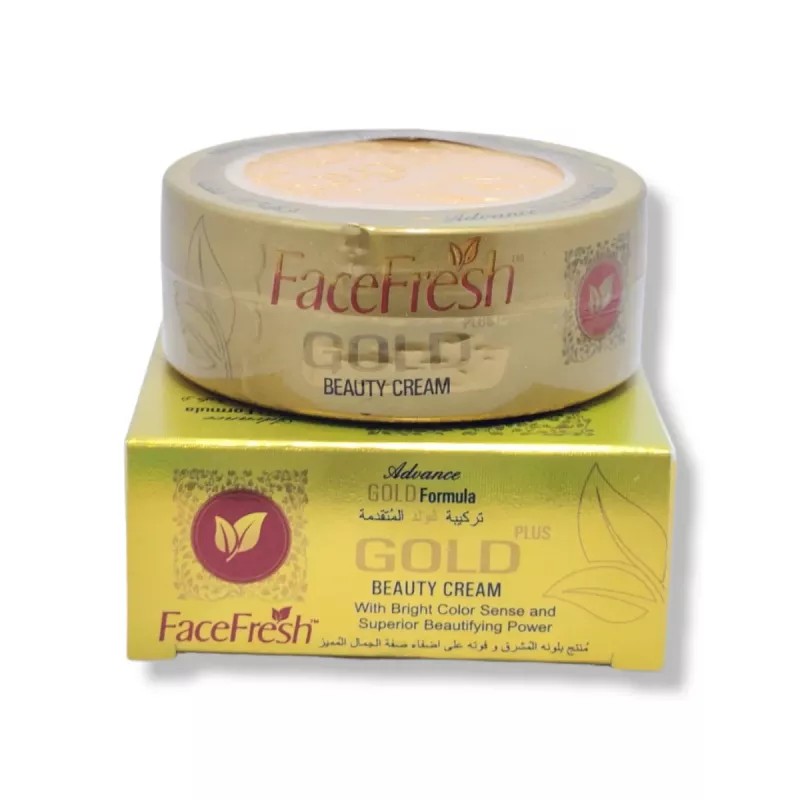 Face Fresh Gold Plus Beauty Cream (20g, Pack of 3)
