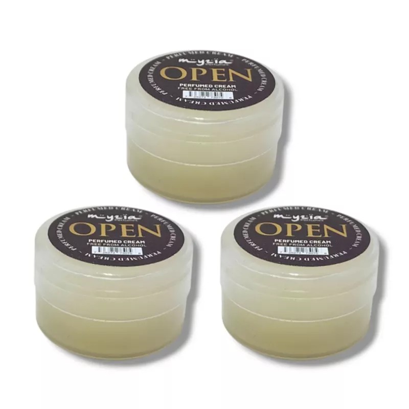 Myzia Open Perfumed Cream (10g, Pack of 3)