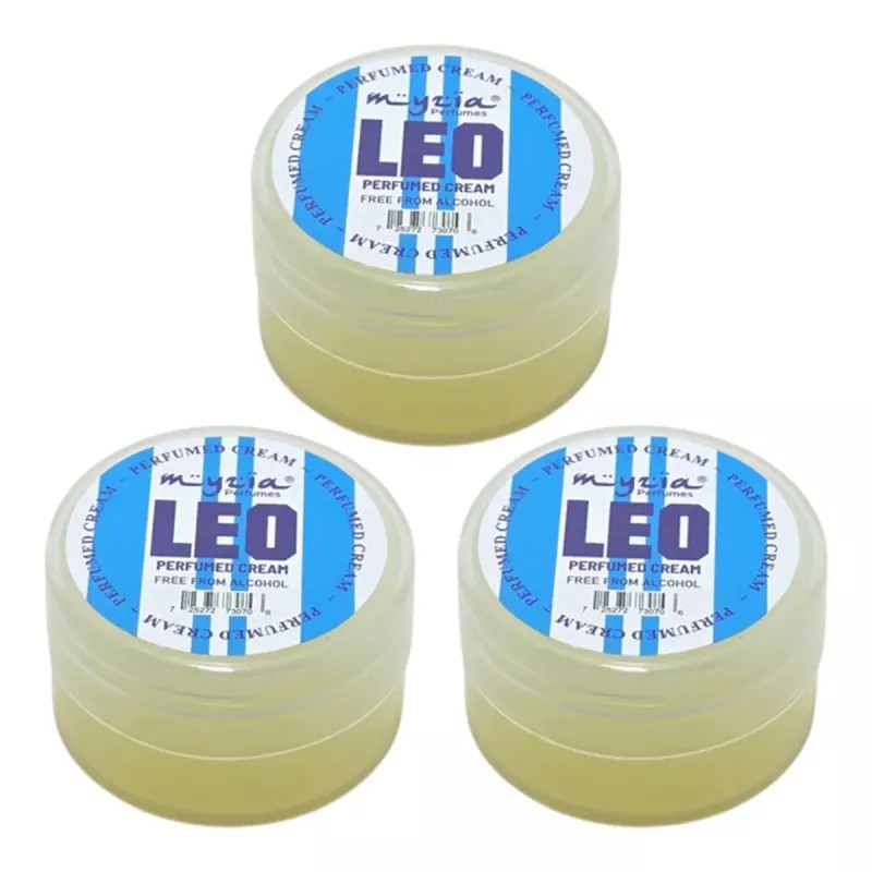 Myzia Leo Perfumed Cream (10g, Pack of 3)