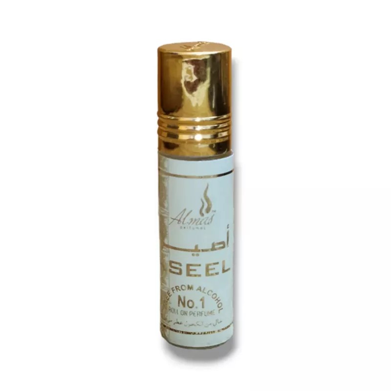 Almas Aseel Roll-On Perfume Free From Alcohol (8ml, Pack of 2)