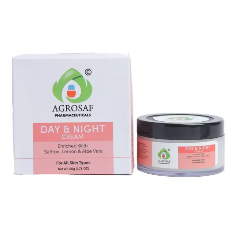 Agrosaf Pharmaceuticals Day & Night Cream (50g)