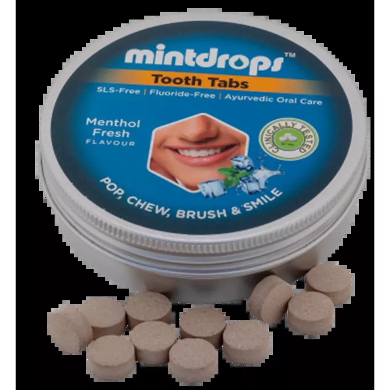 Mintdrops Tooth Tabs (Menthol Fresh) (60tab)