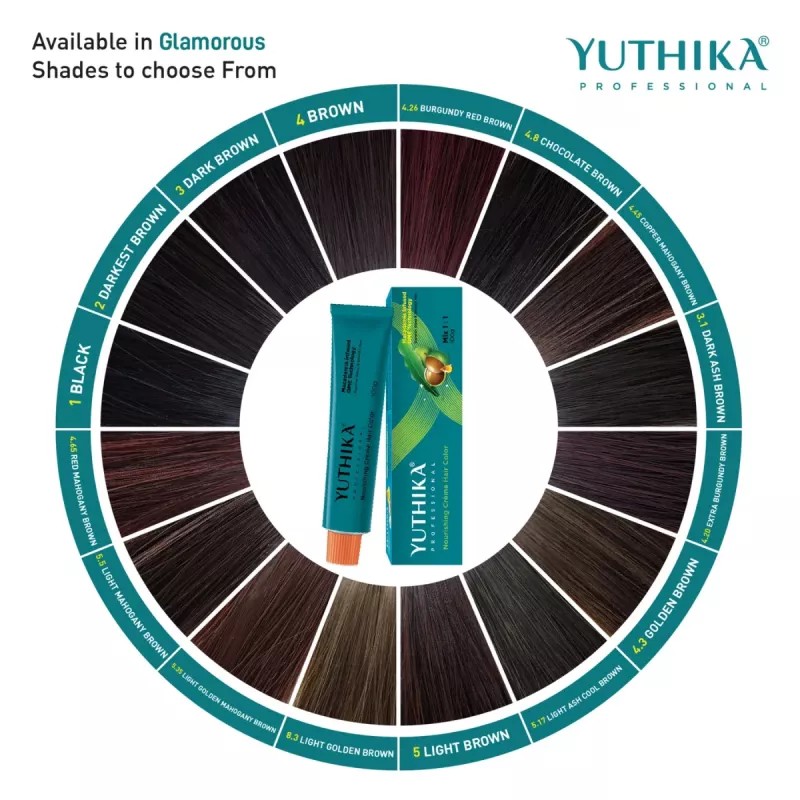 Yuthika Creme Hair Color Tube Magenta Red (100g)