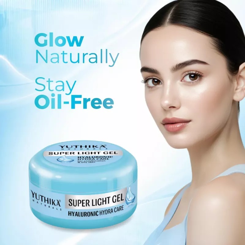 Yuthika Super Light Gel Face Moisturizer With Hyaluronic Acid (50ml)