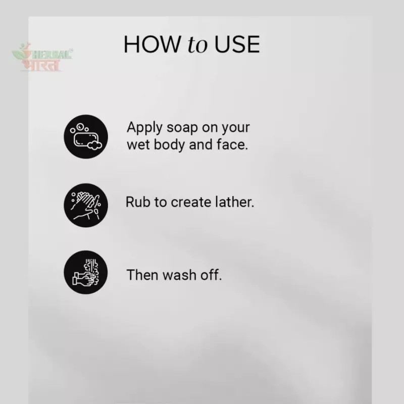 Herbal Bharat Charcoal Soap (100ml)