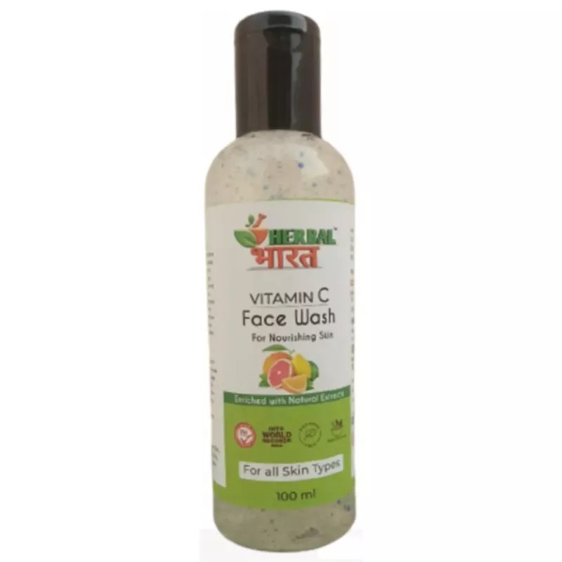 Herbal Bharat Vitimine C Facewash (100ml)