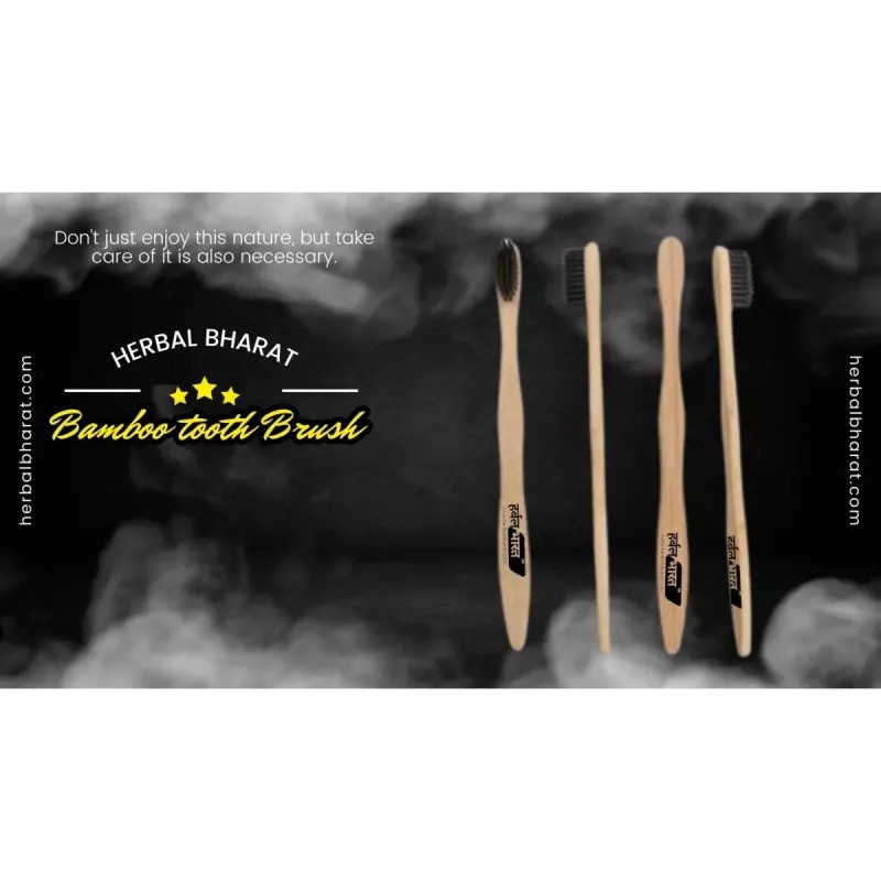 Herbal Bharat Bamboo Tuth Brush (1pcs)