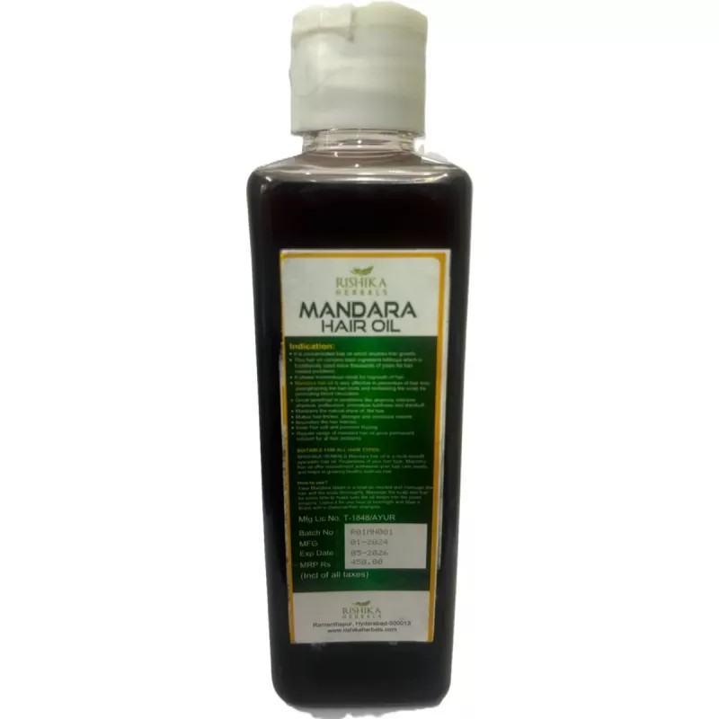 Rishika Herbals Mandara Hair Oil (200ml)