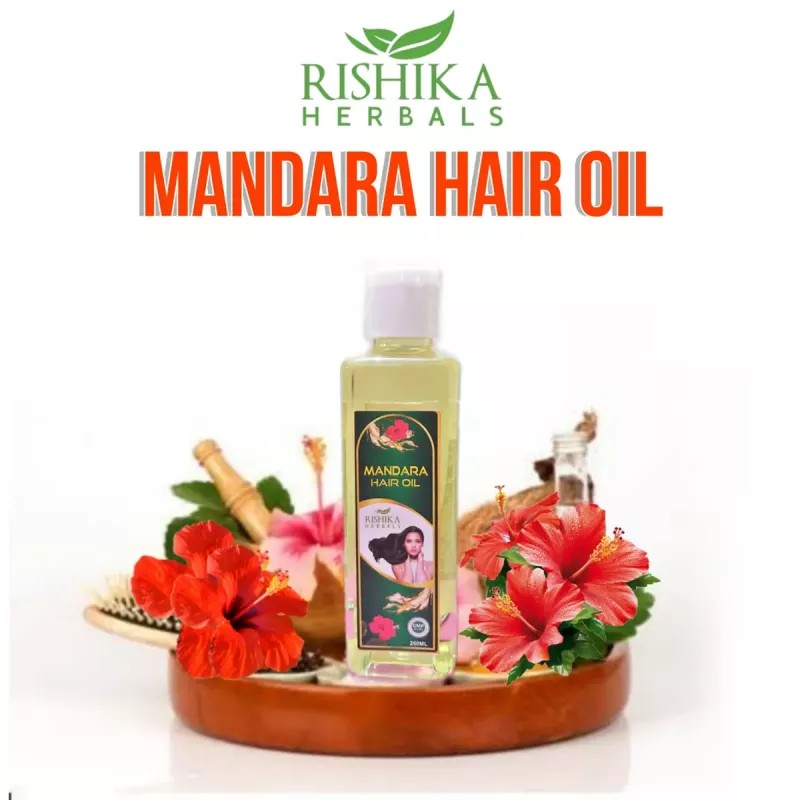 Rishika Herbals Mandara Hair Oil (200ml)