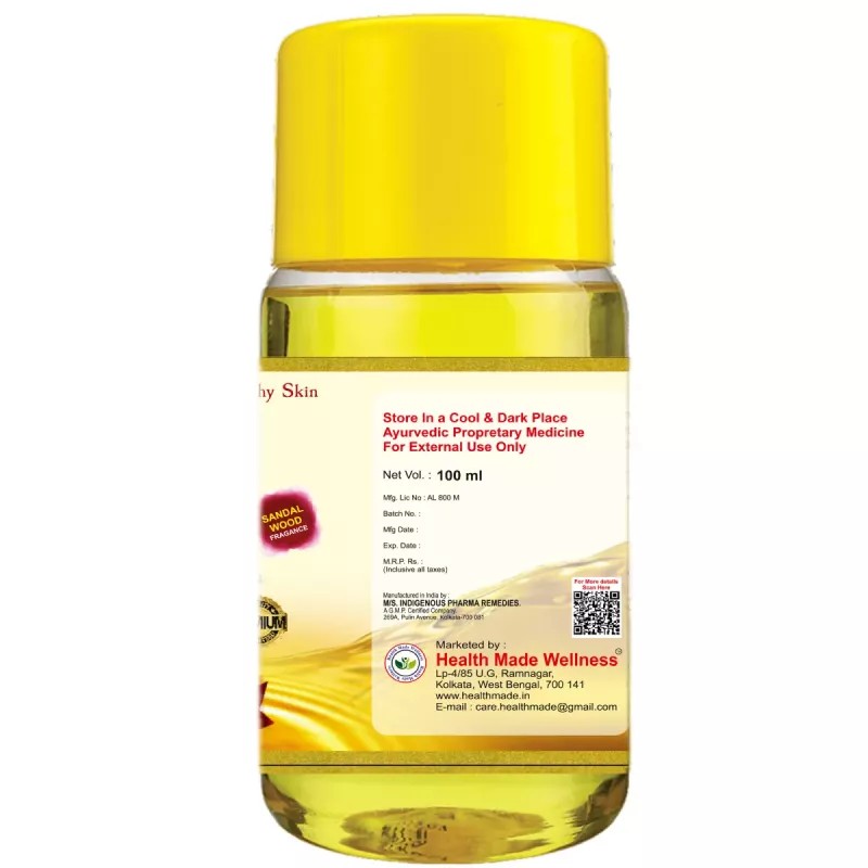 Health Made Olive Smooth Body Oil (100ml)