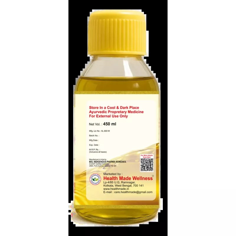 Health Made Olive Smooth Body Oil (450ml)