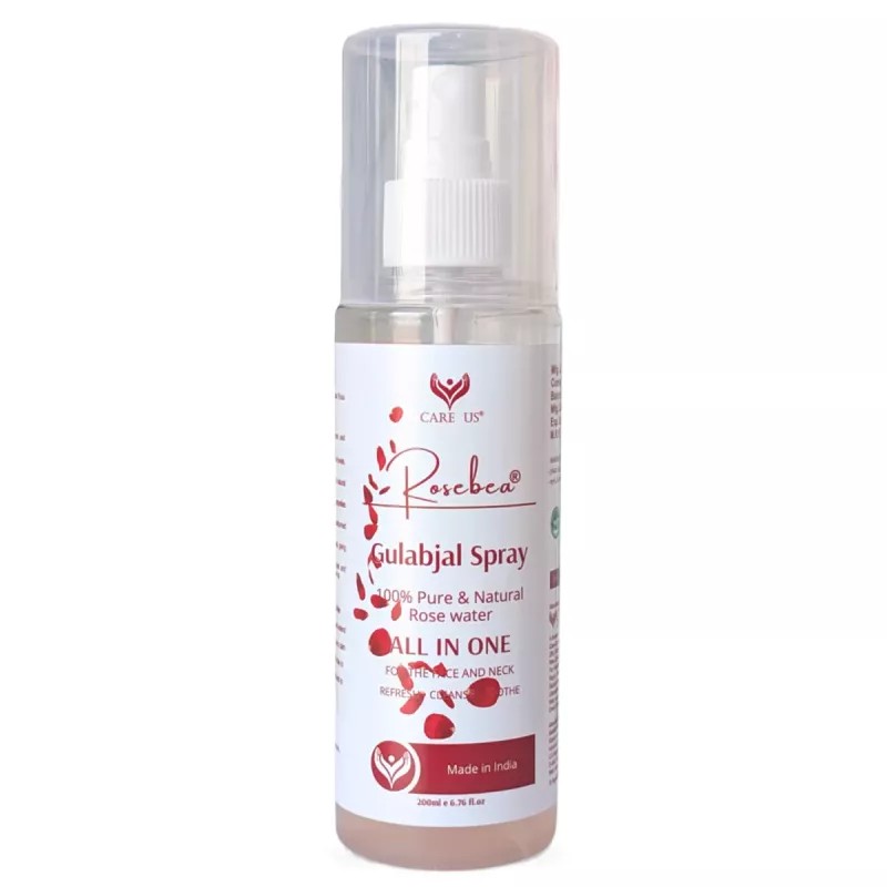 Care Us Rosebea Gulabjal Spray (200ml, Pack of 2)