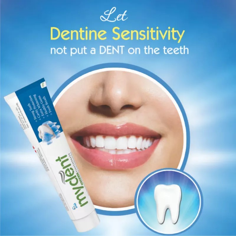 Arlak Biotech Mydent Herbal Toothpaste (100g, Pack of 5)